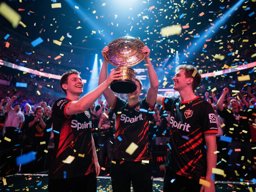 Team Spirit夺冠高光时刻